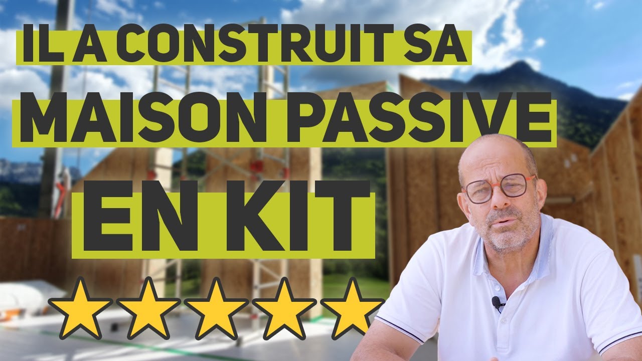 🏡 T&eacute;moignage : il a construit sa maison passive en kit avec Blokiwood #Blokiwoodstory Maison bois