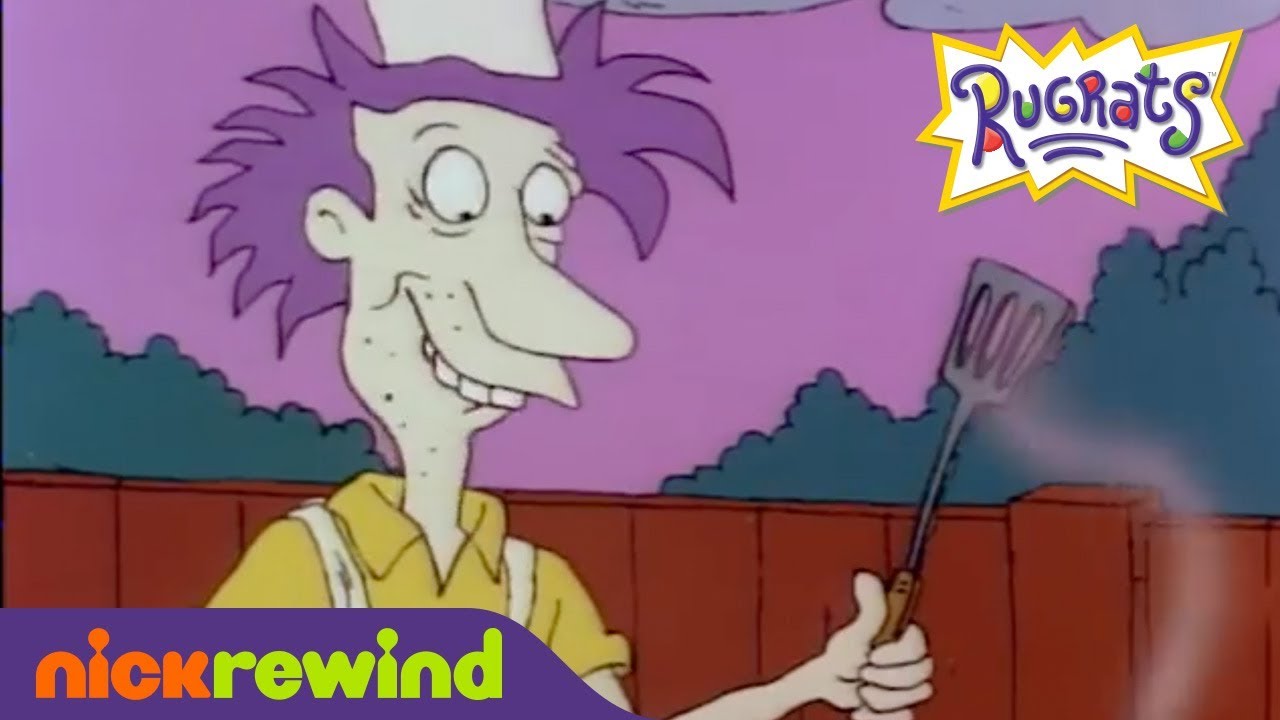Stu Pickles Loves A Good Barbecue | Rugrats | Nicktoons