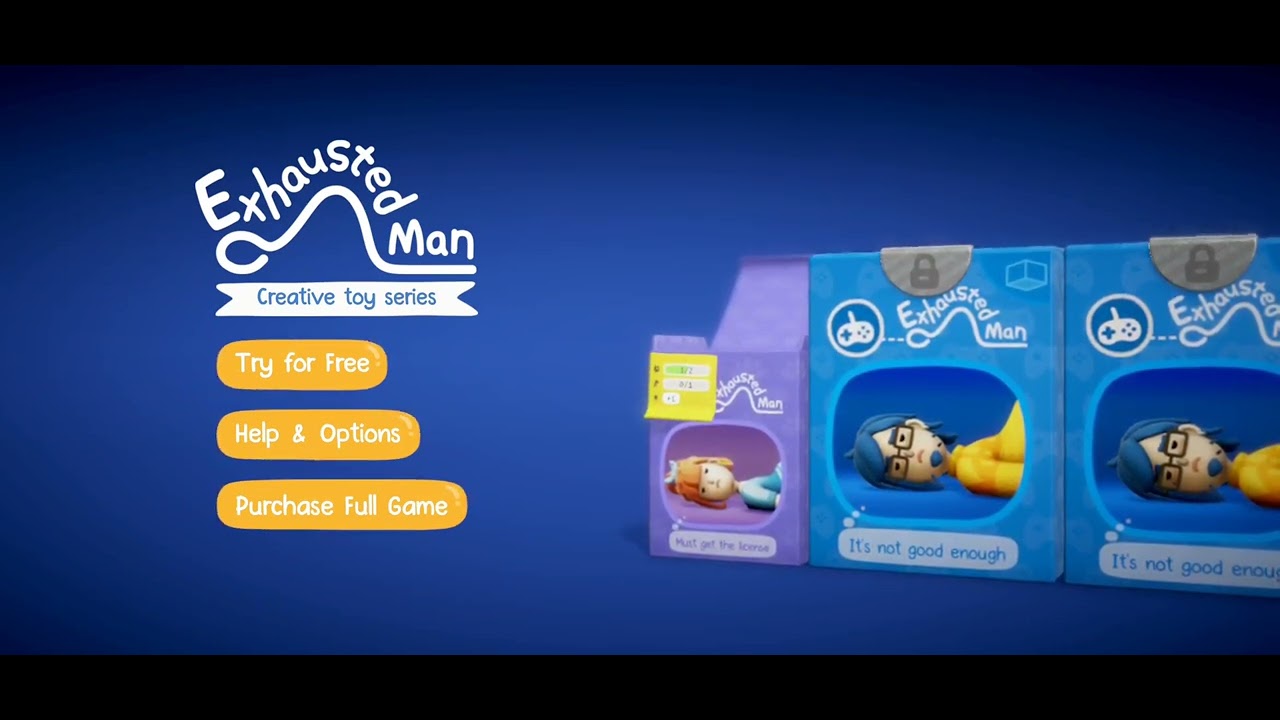 Exhausted Man - Opening Title Music Soundtrack (OST) HD 1080p
