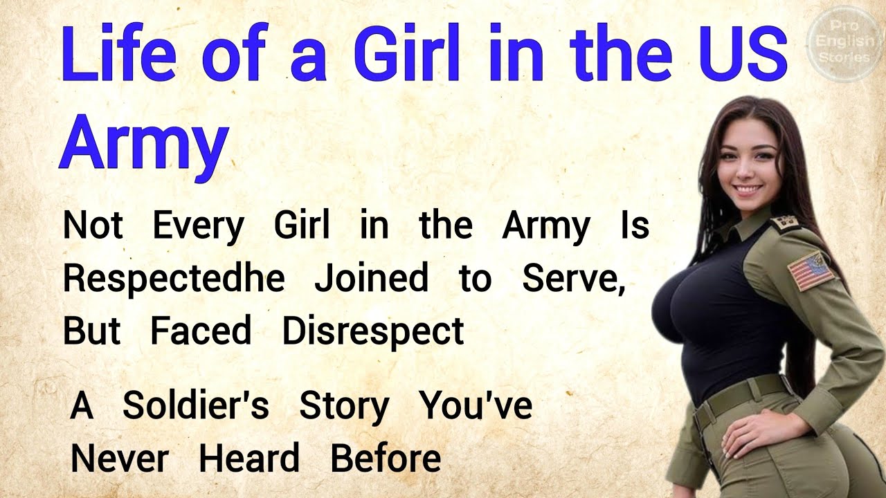 Life of a Girl in the US Army ✅️ | Story in Simple English | Pro English Stories