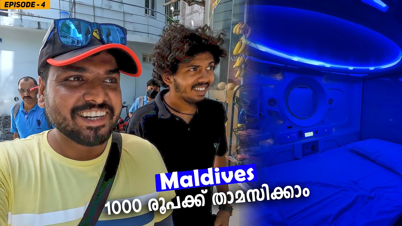 EP4 - Budget Stay in Male, Maldives | Malé to Dhangadhi Island