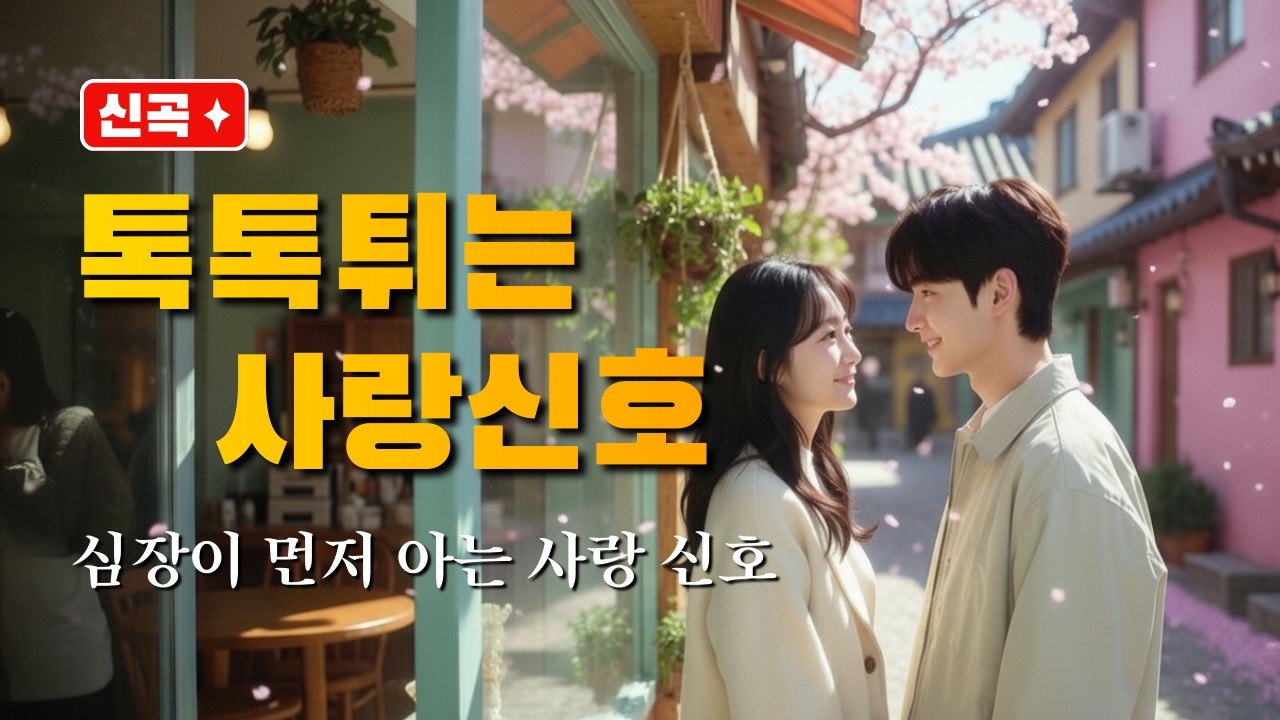 톡톡 튀는 사랑신호 💖 | 설렘 폭발! 자꾸만 생각나는 고백송 | 신나는 트로트