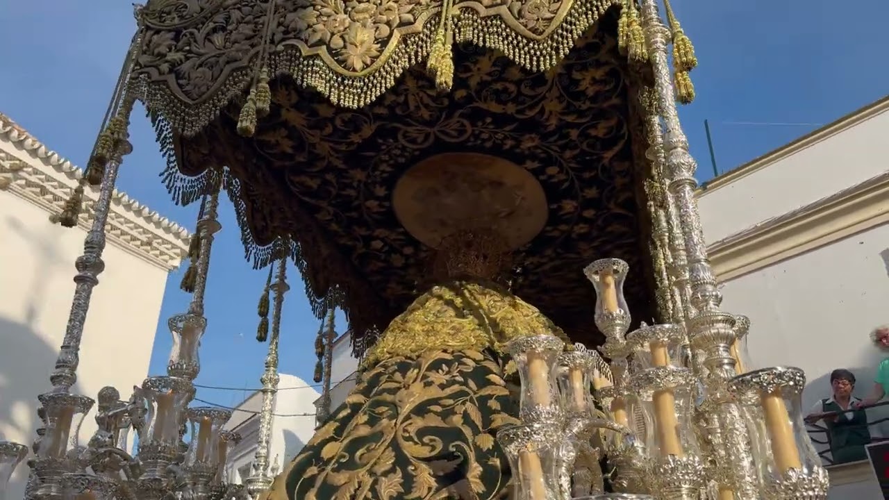 SALIDA DE MARÍA SANTÍSIMA DE LAS ANGUSTIAS CORONADA (TARDE) - JUEVES SANTO 2025 ALCALÁ DEL RÍO