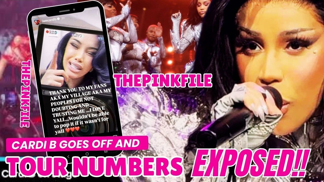 Cardi B's Little Miss Drama Tour Numbers EXPOSED | Cardi Goes Off On 