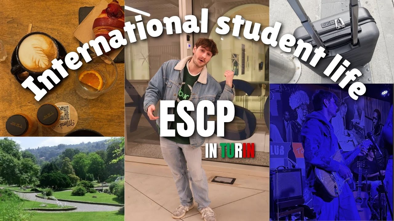 Vlog - Être étudiant à l'étranger (ESCP - TURIN)