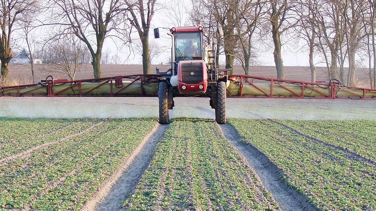 Hardi Alpha Plus 4100i w wiosennym oprysku rzepaku na Kujawach