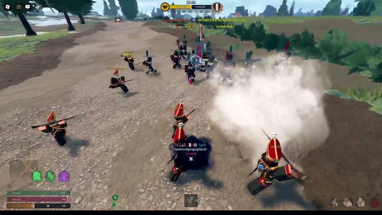 palace guard domination (vs saxony)