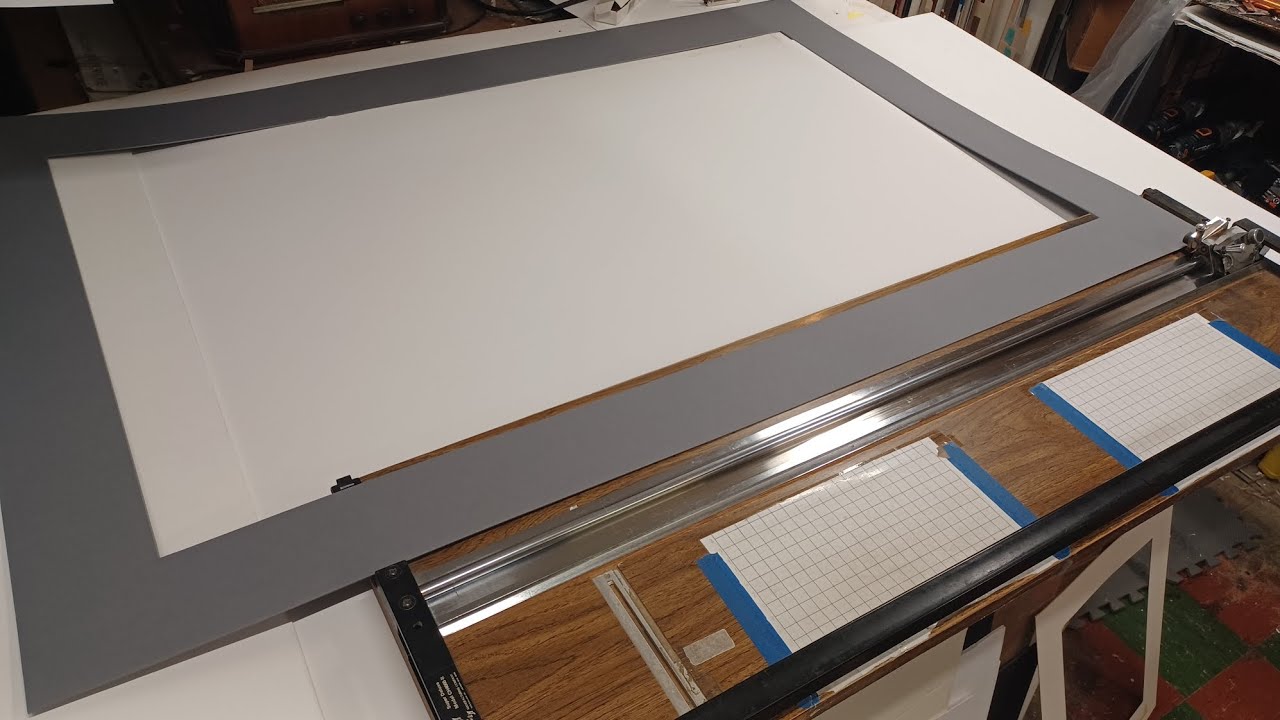 How to Cut an Oversized Mat with a Normal Sized Mat Cutter