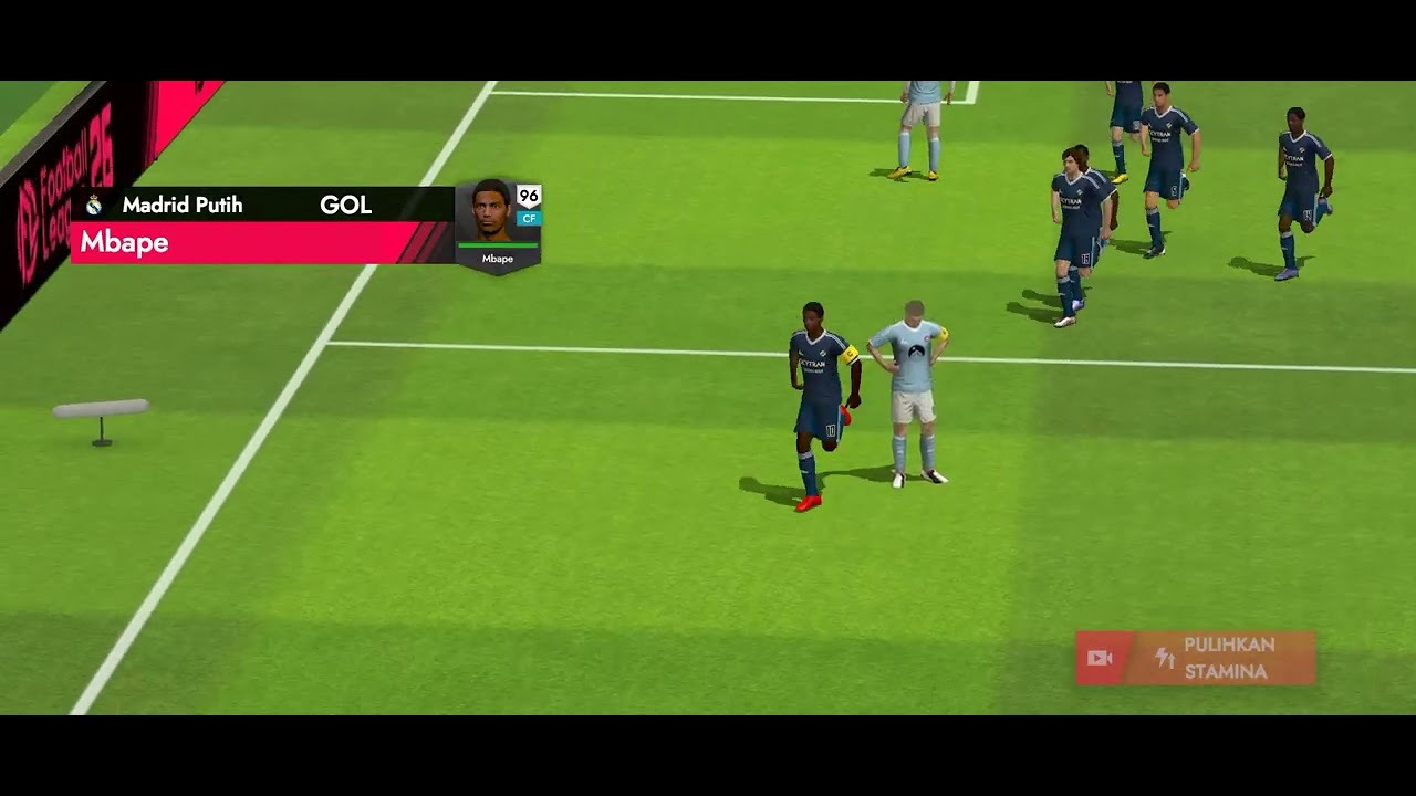 Rekaman layar game bola football league 10 januari 2026