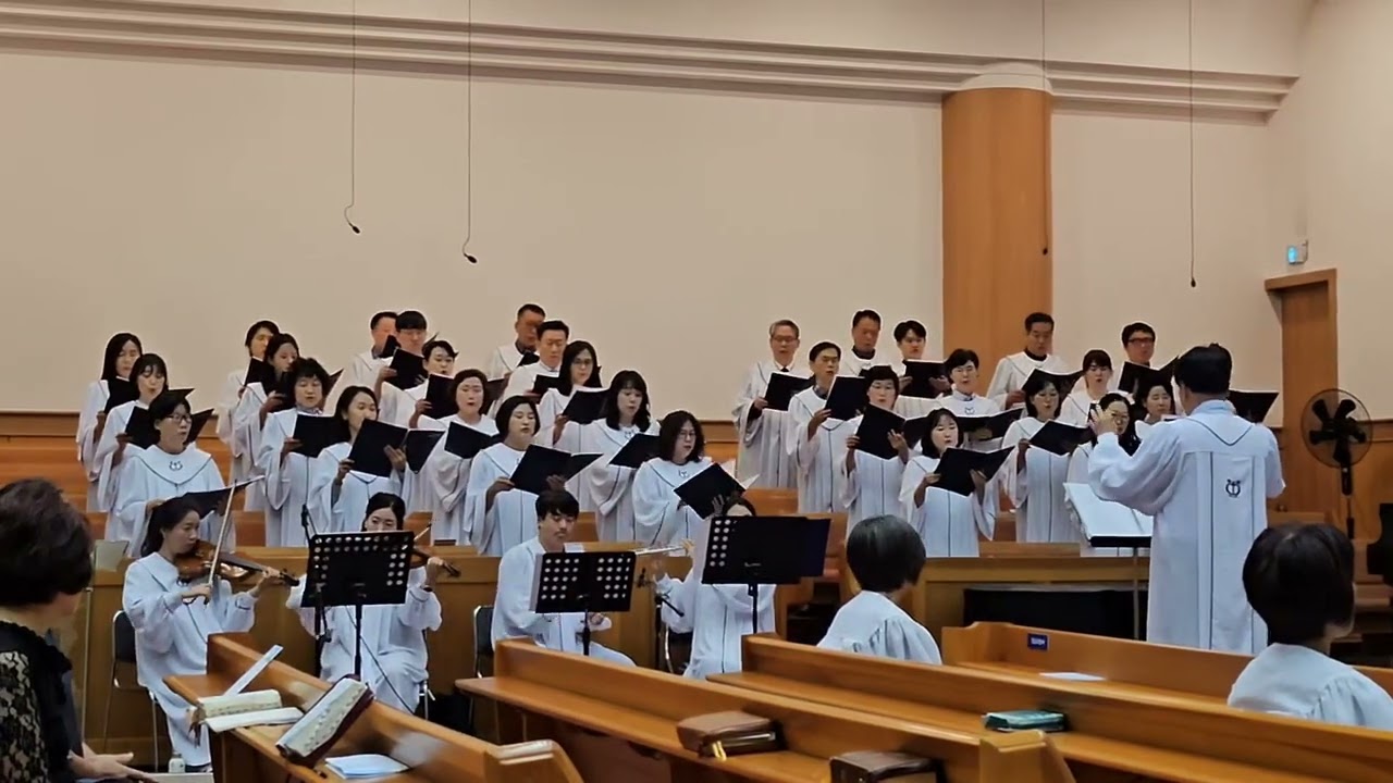 그누가문을두드려/순복음안락교회호산나찬양대 25.09.28