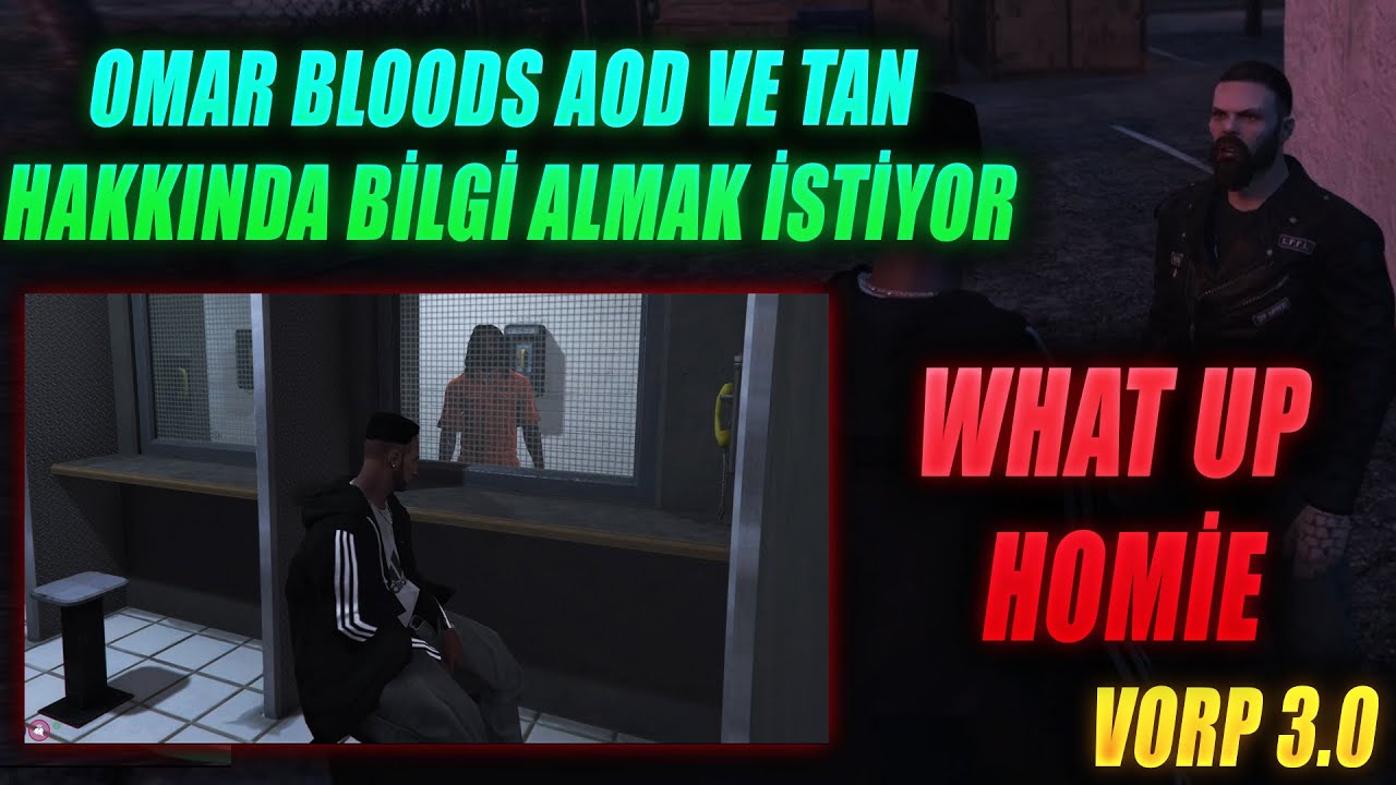 VORP 3.0 - BİG B (BRODY) HAPİSHANEYE GİDİP OMAR İLE KONUŞUYOR | LİFTOF