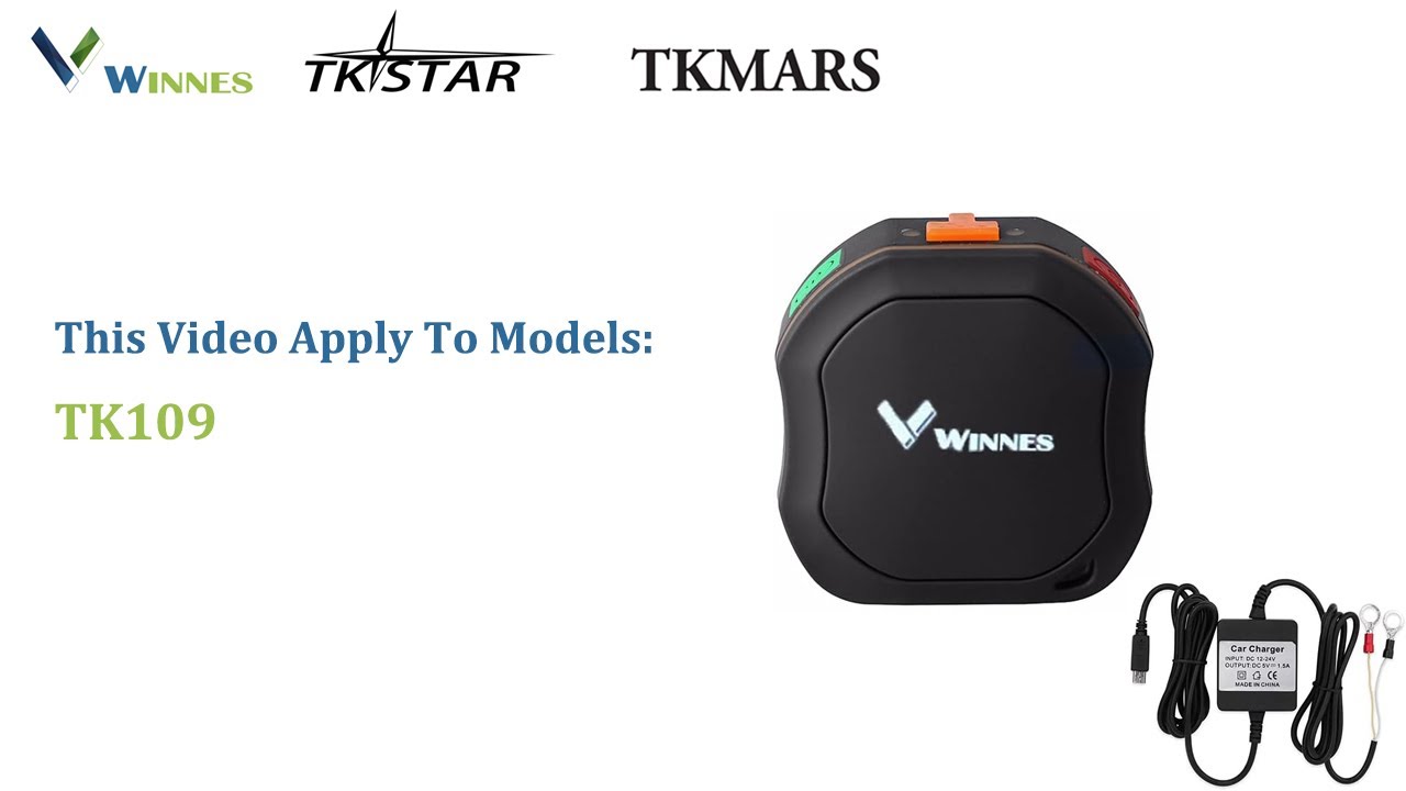 How to use GPS Tracker TK109?