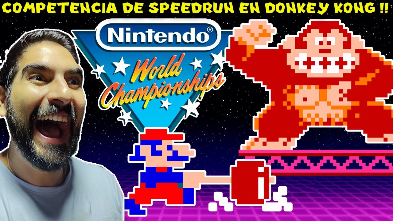COMPETENCIA DE SPEEDRUN EN DONKEY KONG ! - Nintendo World Championships (Switch) con Pepe el Mago #2