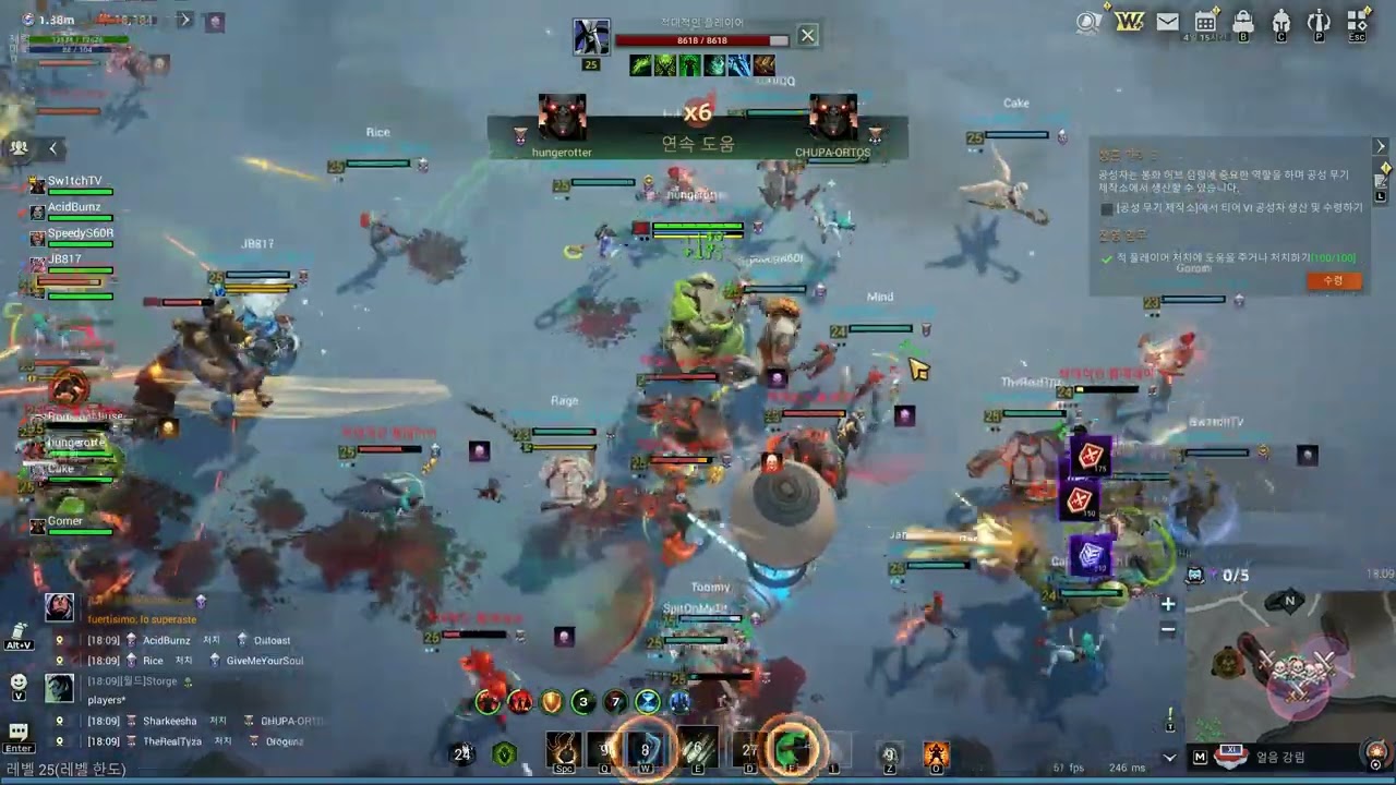 [Warborne] Ashvara Server VIOLENSE Guild pvp contents 2025-04-28 / def-tank izzy drifter