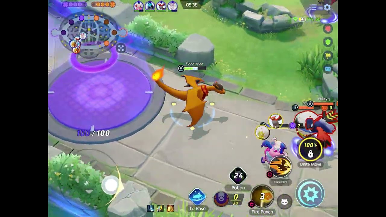 Charizard gameplay