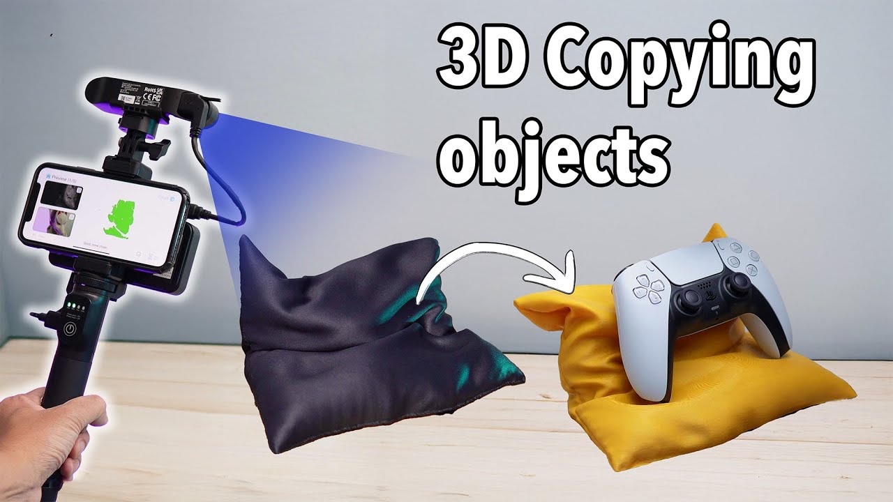 Обзор Creality CR Scan Ferret Pro (бюджетный 3D-сканер для любителей 3D-печати)