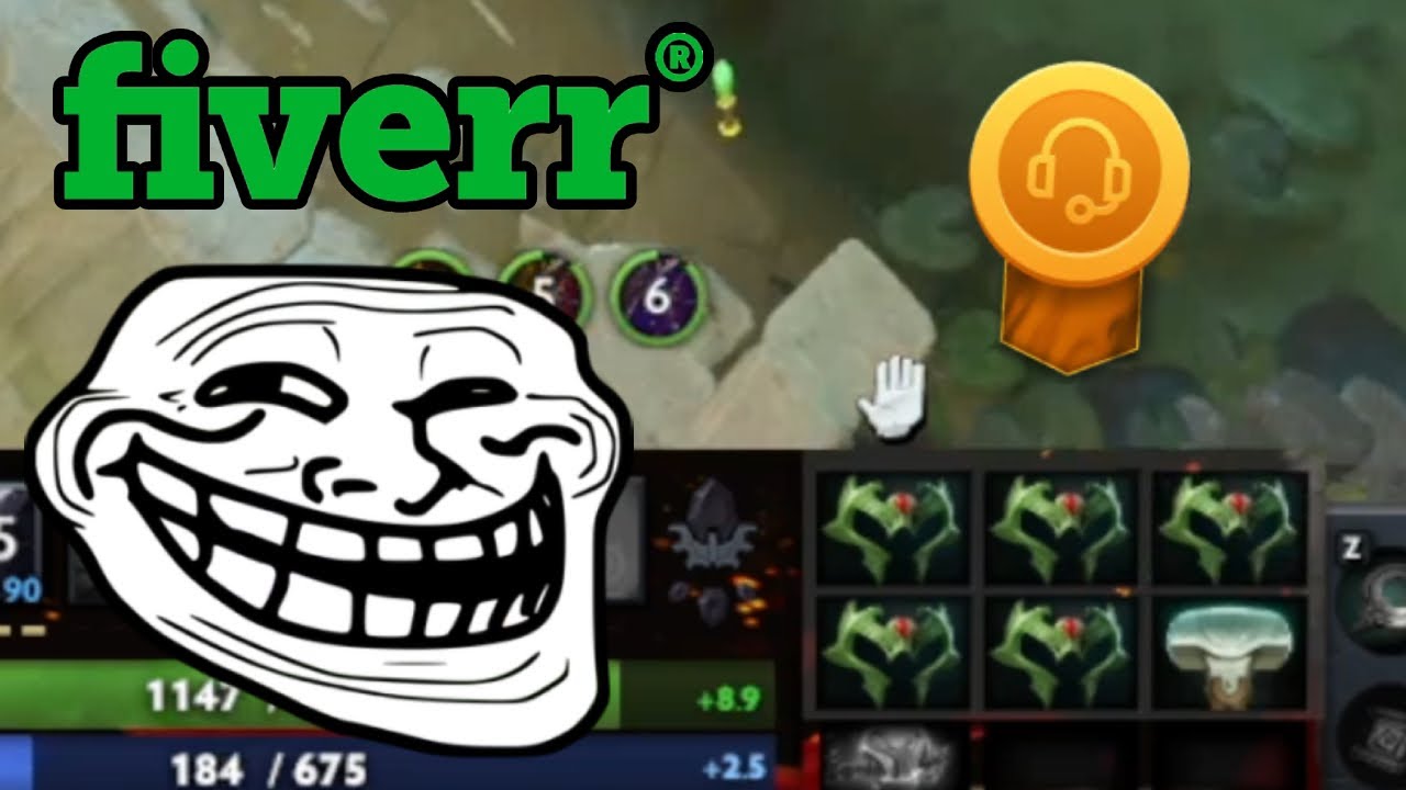 Я заплатил за обучение по Dota 2 на Fiverr и троллил их