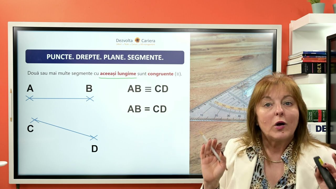 Matematică - Evaluare Națională - Geometrie: Puncte. Drepte. Segmente. Plane