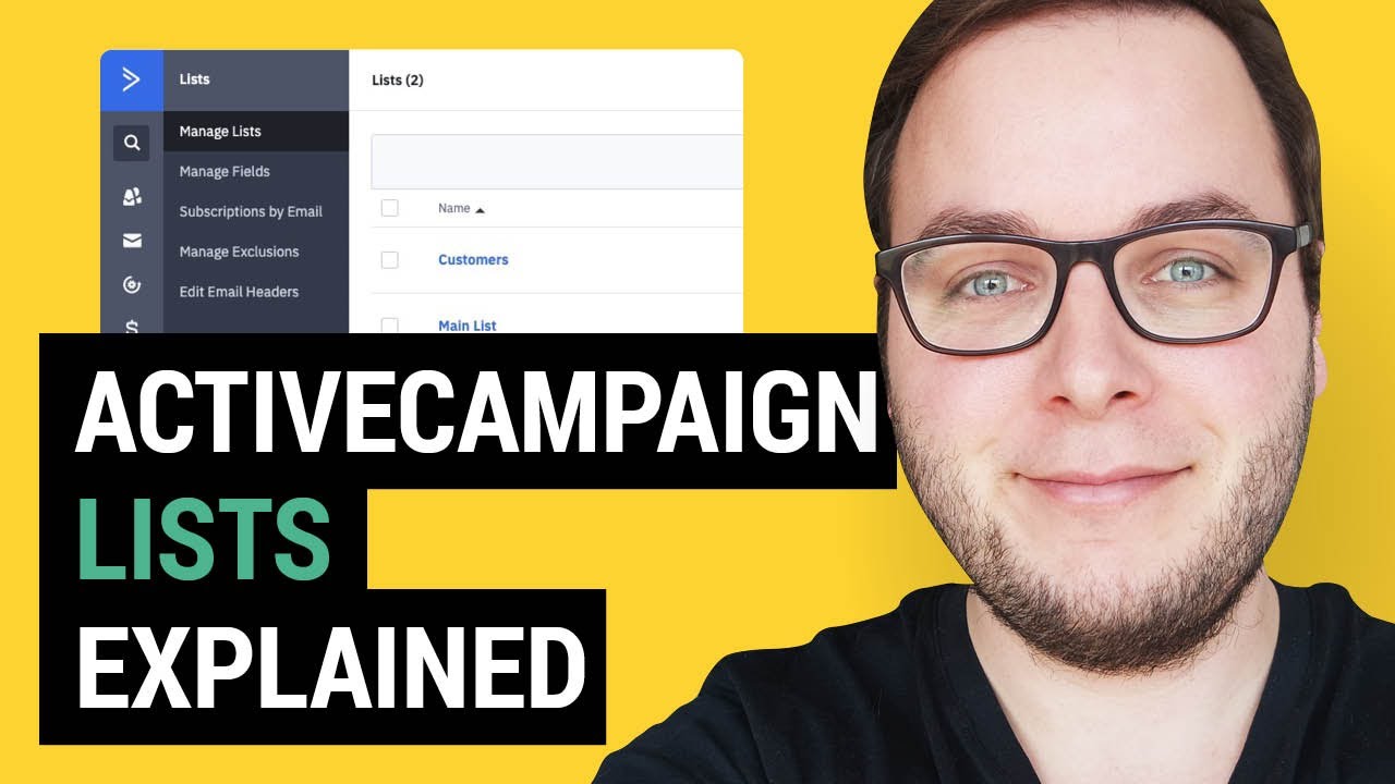 How To Use ACTIVECAMPAIGN LISTS