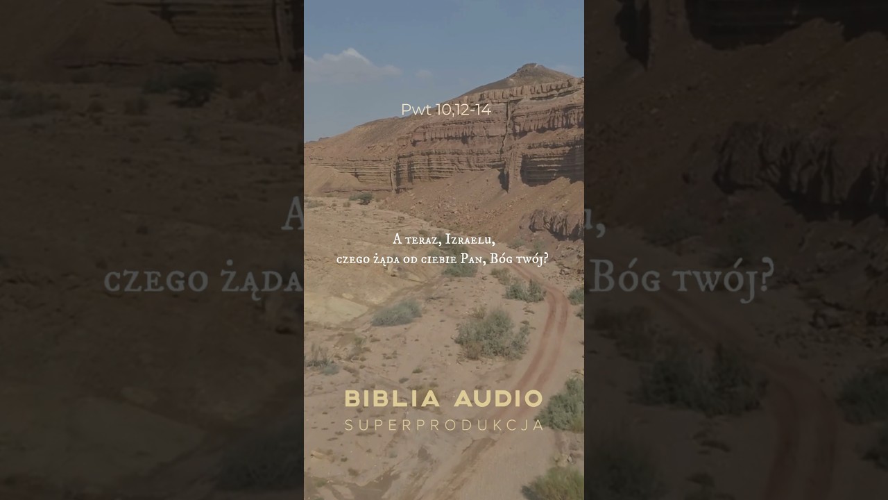 Księga Powt&oacute;rzonego Prawa - Stary Testament Audio Biblia Super Produkcja #bibliaaudio #biblia