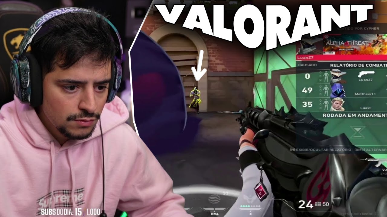 CORINGA JOGANDO VALORANT COM O PESSOAL DA FRANÇA! EP 292