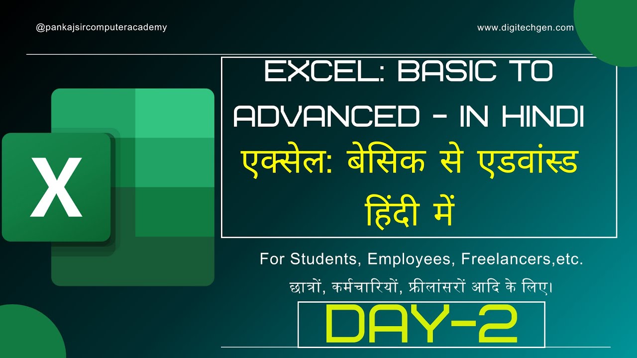 MS Excel Day 2 | Sorting, Filtering & Charts | Excel Tutorial for Beginners in Hindi | Excel Basics
