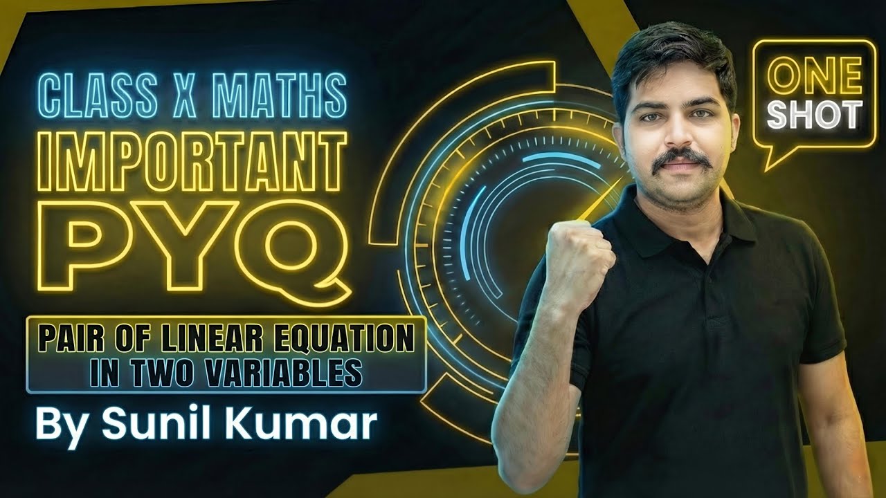 Class 10 Maths Chapter 3 | Pair Of Linear Equation in Two Variables Class 10 | NCERT | PART - 1