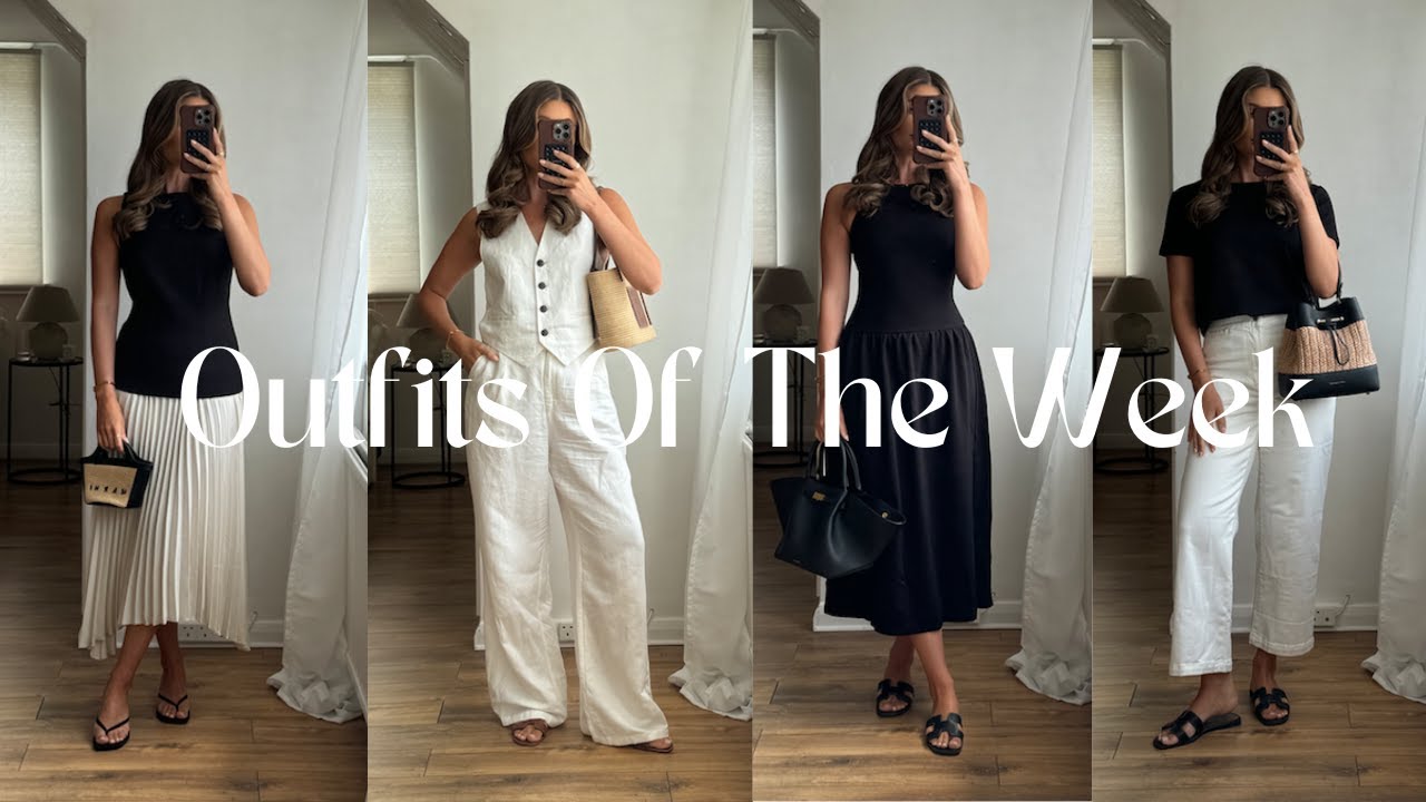 OUTFITS OF THE WEEK | 7 SUMMER OUTFITS | Amy Beth