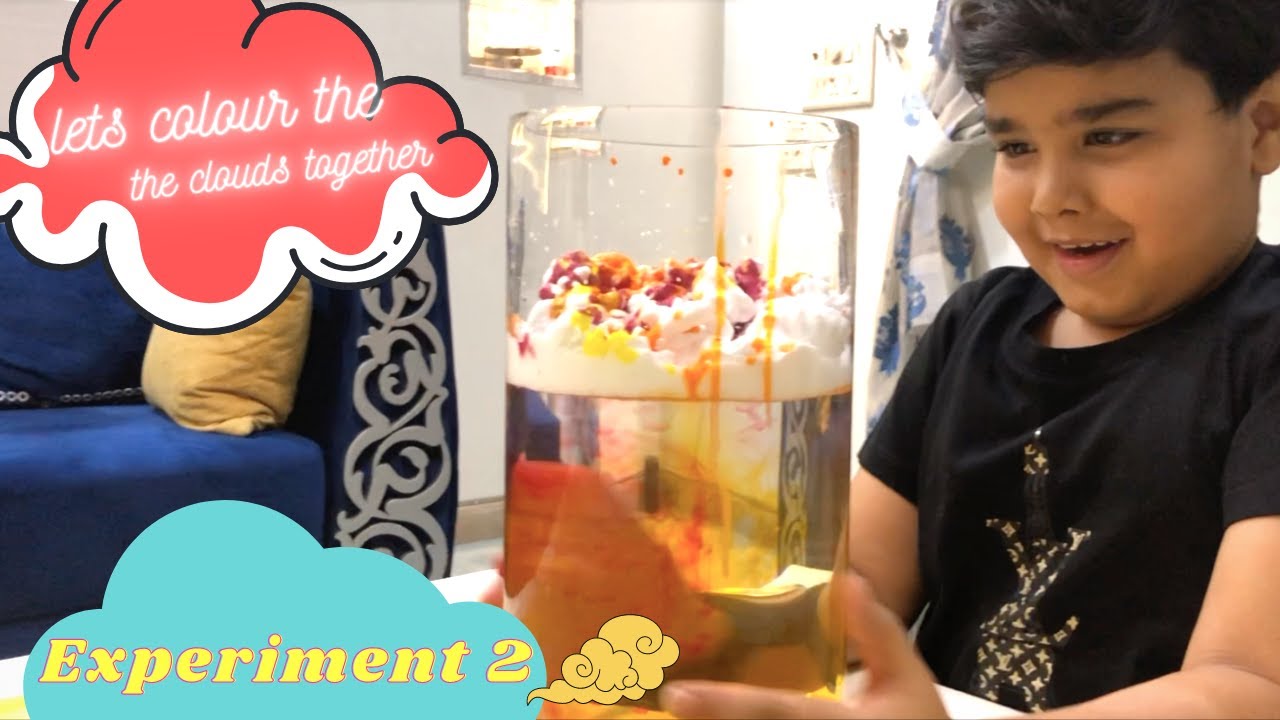 Cloud Experiment | DIY easy science experiment for kids
