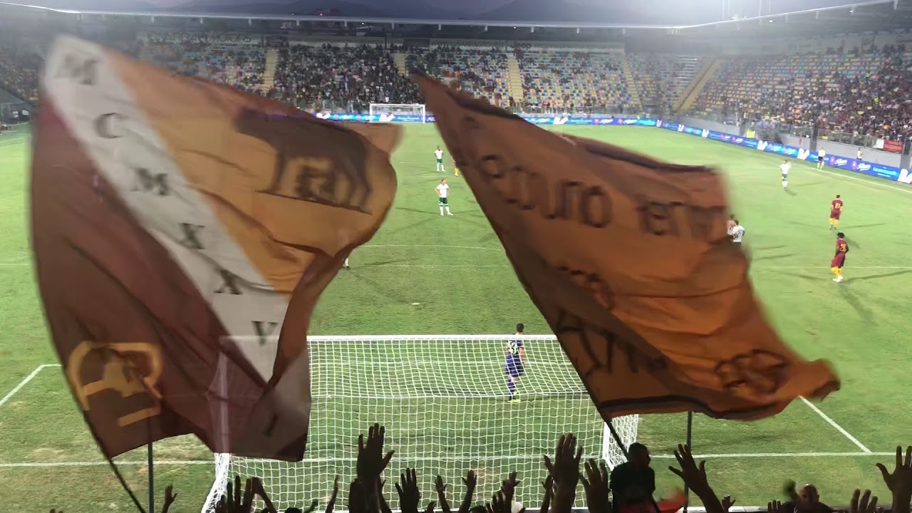 Roma - Avellino  “Nuovo Coro Roma Roma da Capogiro con testo“ 20/07/2018 #nuovocorocurvasud