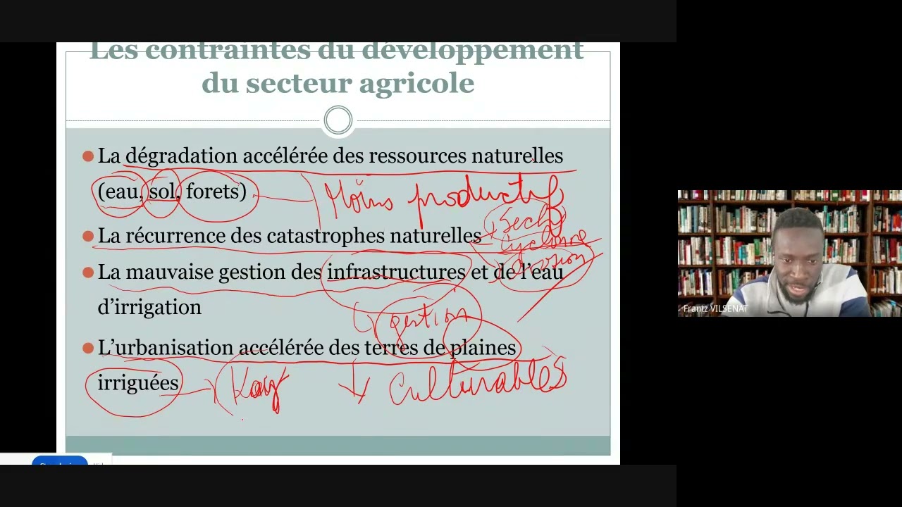 Les causes et les conséquences de la chute de la production agricole en Haïti 