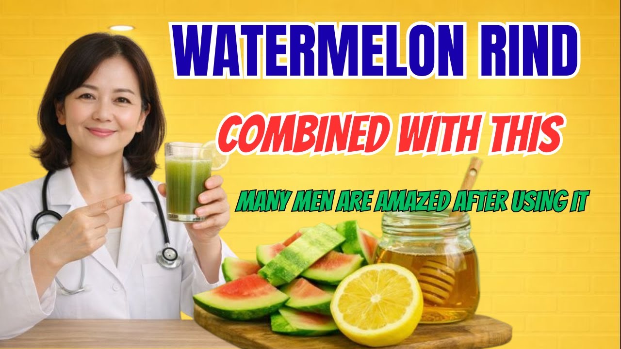 WATERMELON RIND – WHAT MANY PEOPLE DISCARD BUT MAY SUPPORT MEN OVER 50