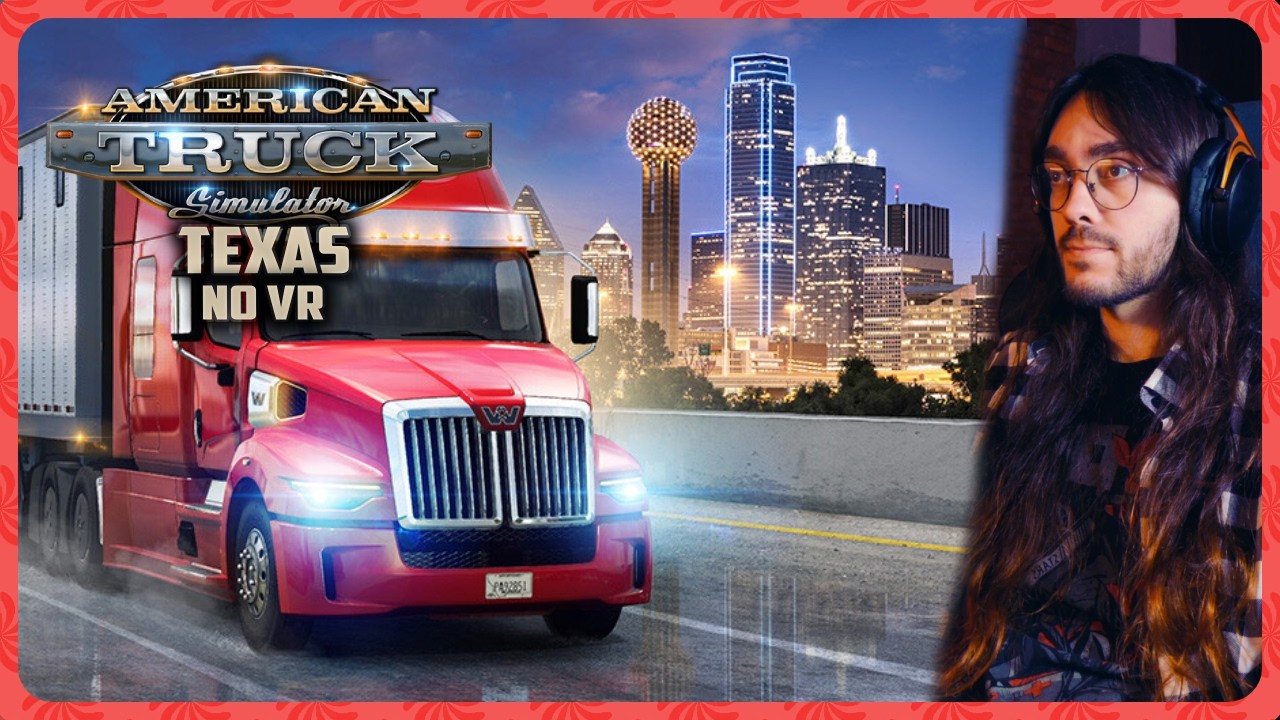 [1440p] American Truck Simulator - DLC Texas | 🏆 51/126🕔 72hrs