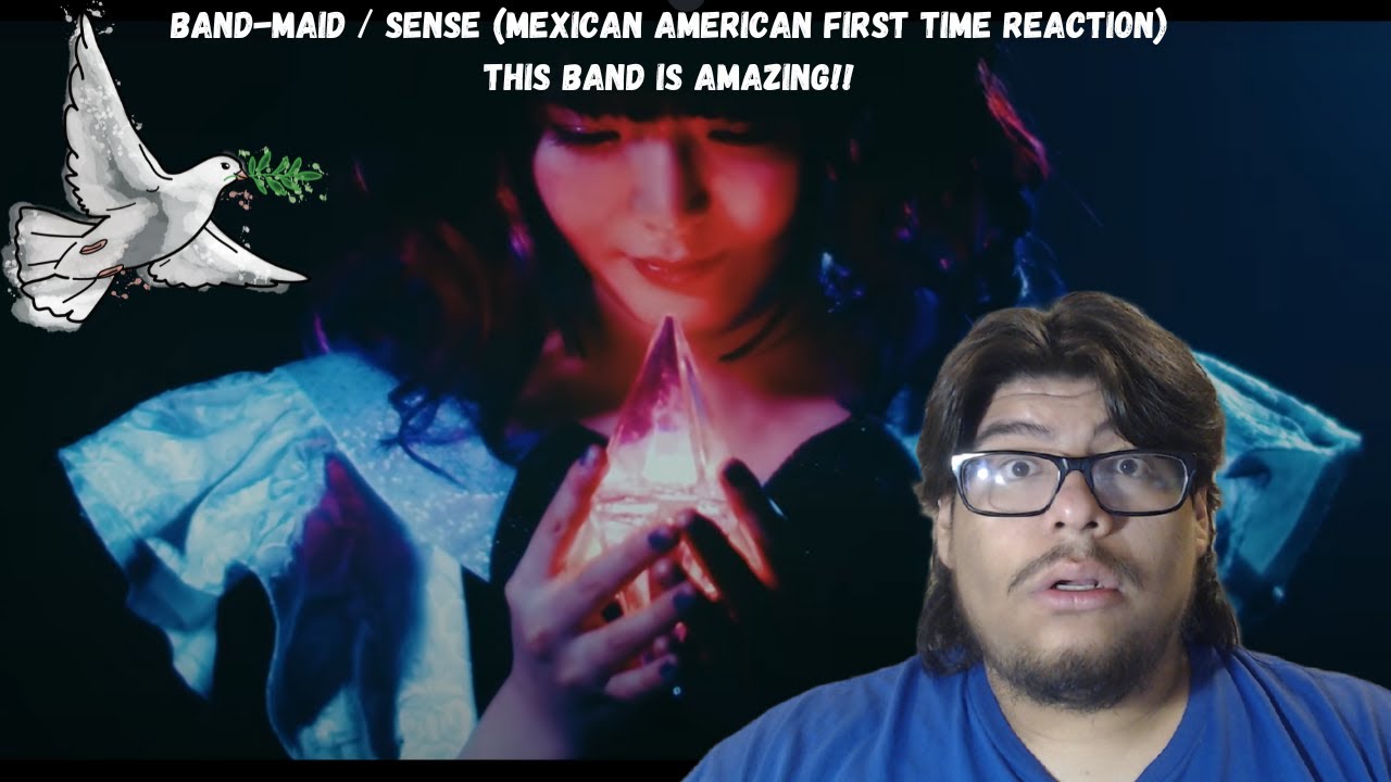 BAND-MAID / Sense (Mexican American First-time reaction) This band is amazing!!