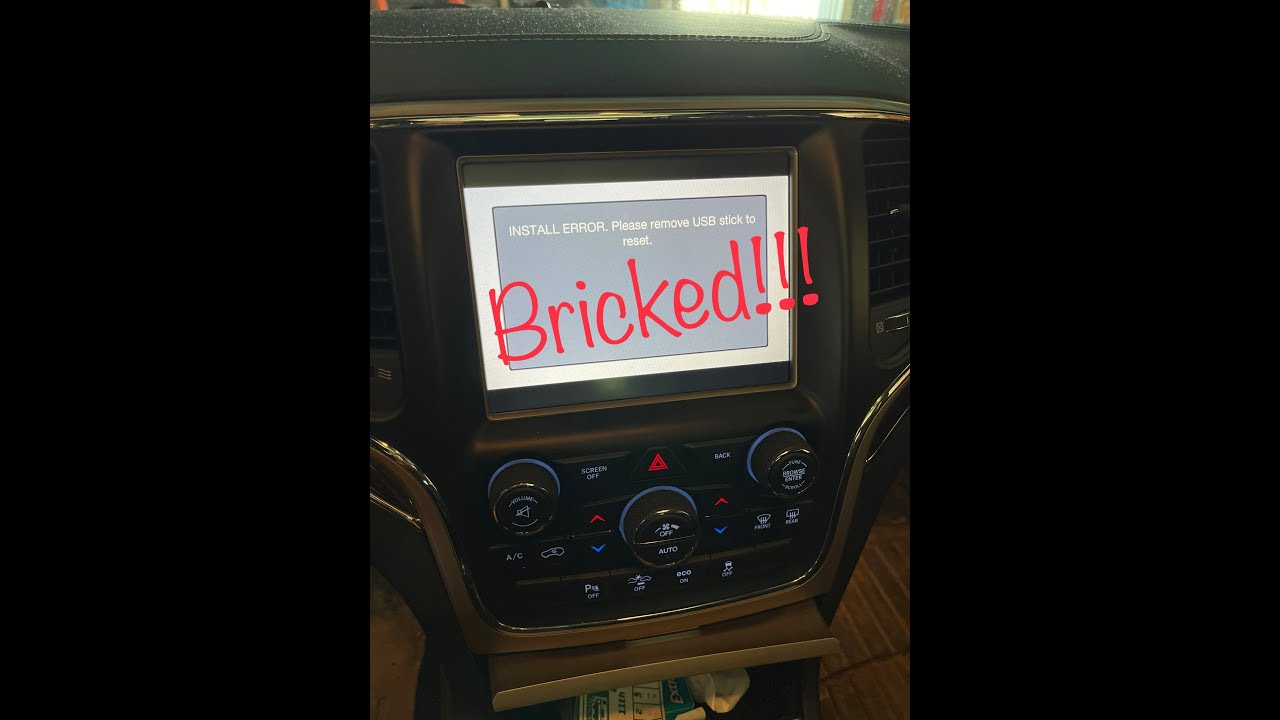 Unbricking Uconnect 8.4 after 18.45 update!!! LINK BROKEN SEE DESCRIPTION
