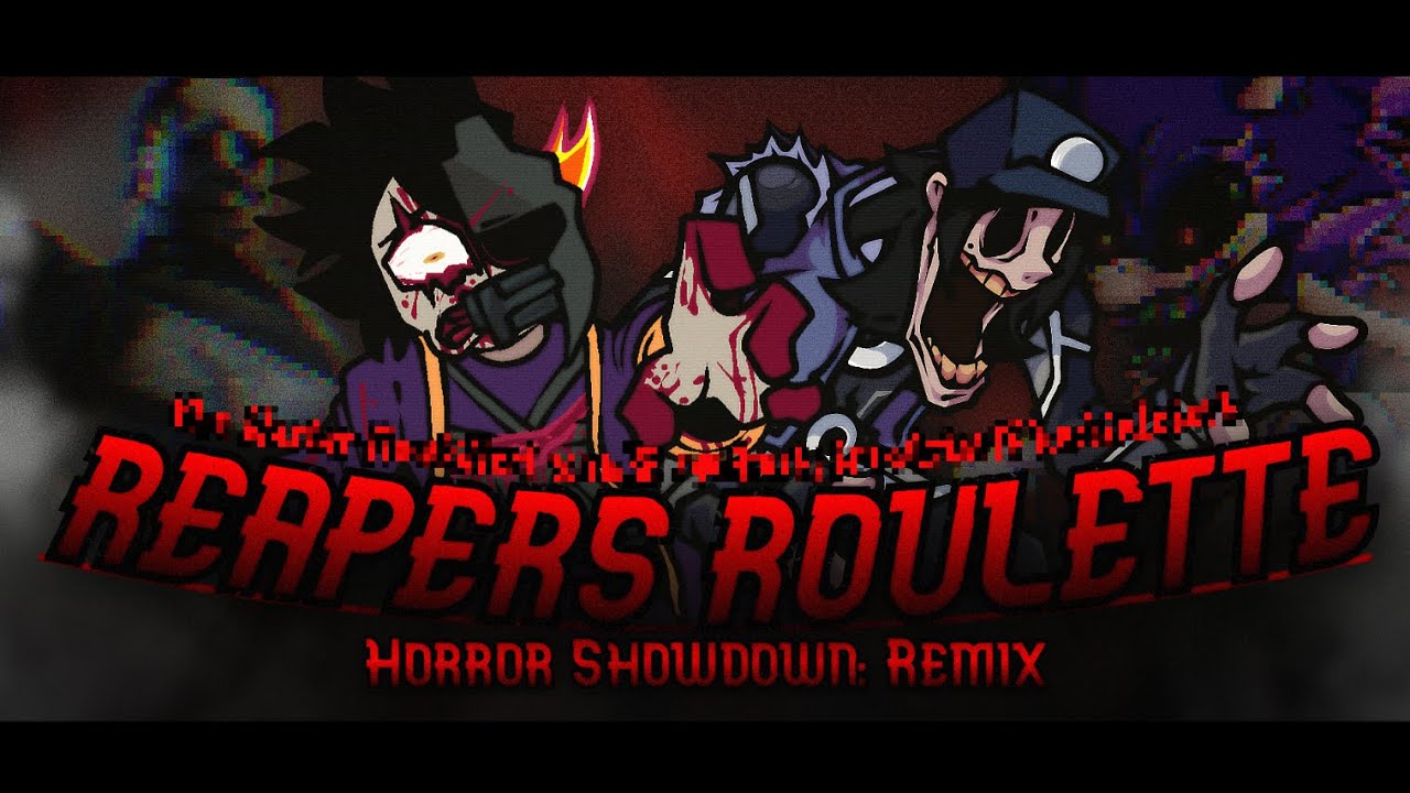 REAPERS ROULETTE: HORROR EDITION | FNF Halloween Special Mashup Collab (3/3) 🎃