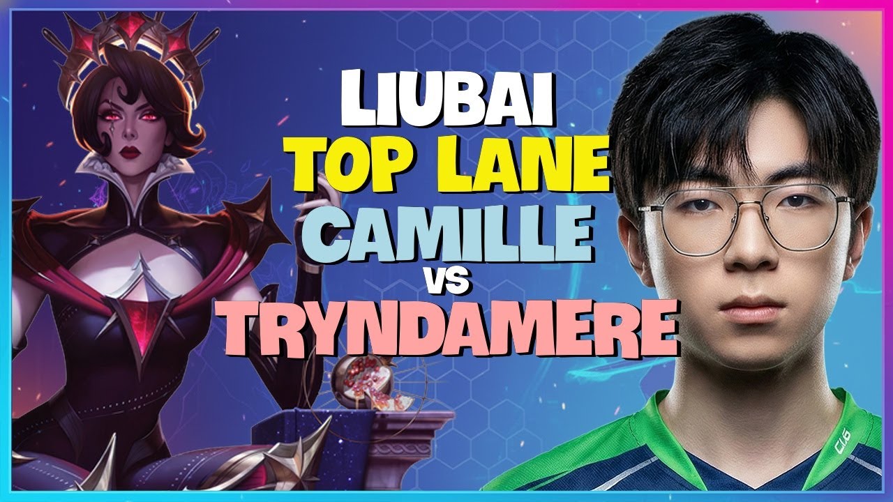 Rank 1 Camille : This Dude is CRUSHING the Matchup against Tryndamere in Challenger - Engsub