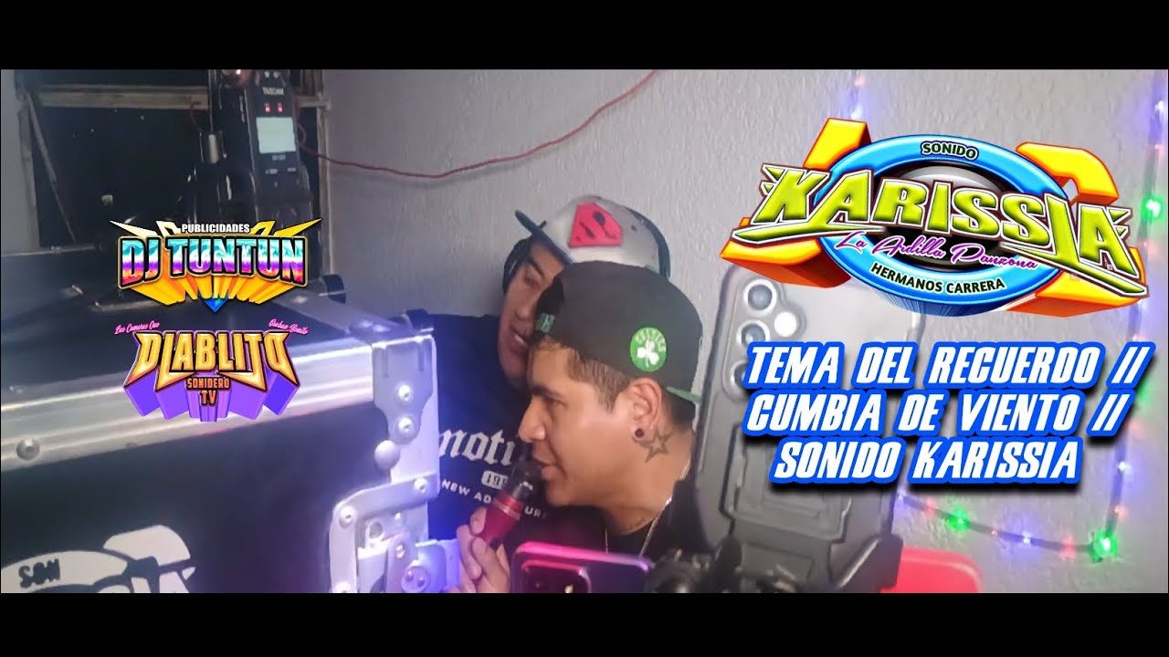 CUMBIA DE VIENTO // DISCO RECUERDO // SONIDO KARISSIA // SALON S.A.R.H 🫶🏻‼️