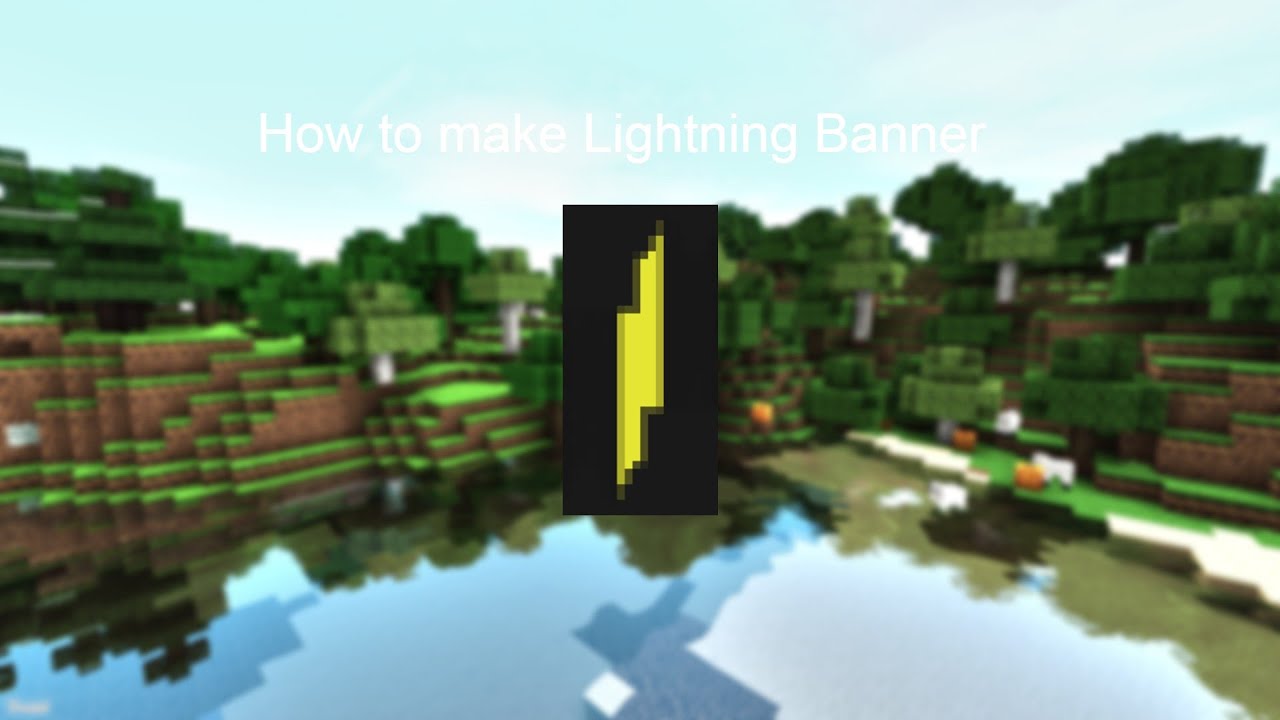 How to make lightning banner