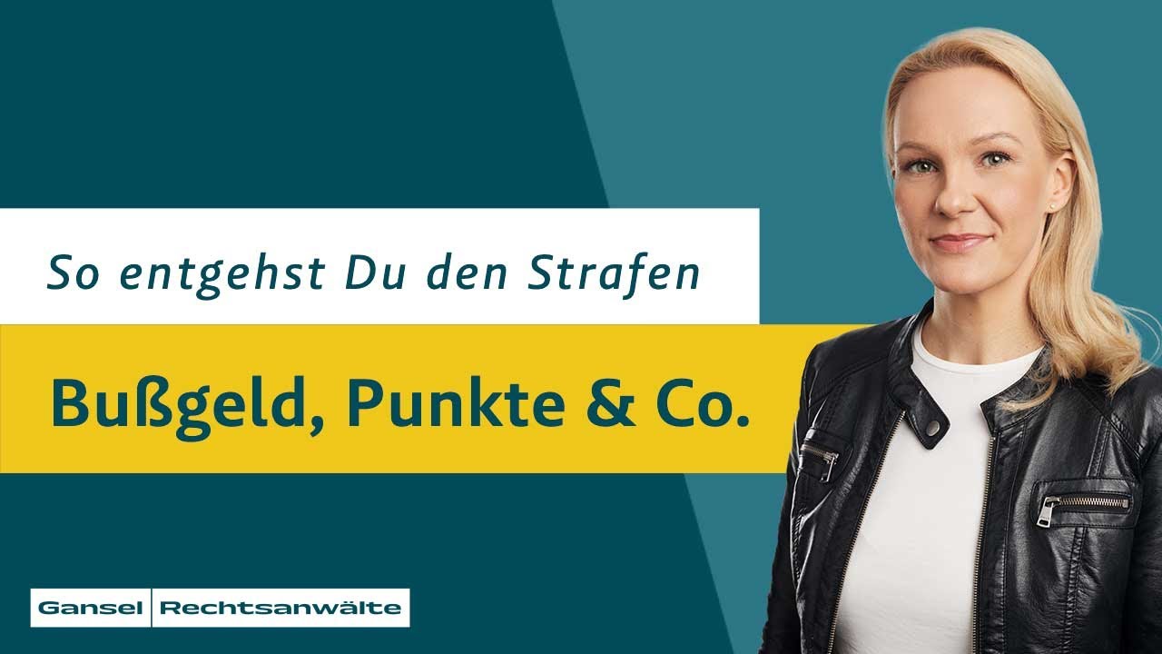 SO verhinderst Du BUßGELD, PUNKTE IN FLENSBURG & FAHRVERBOTEN