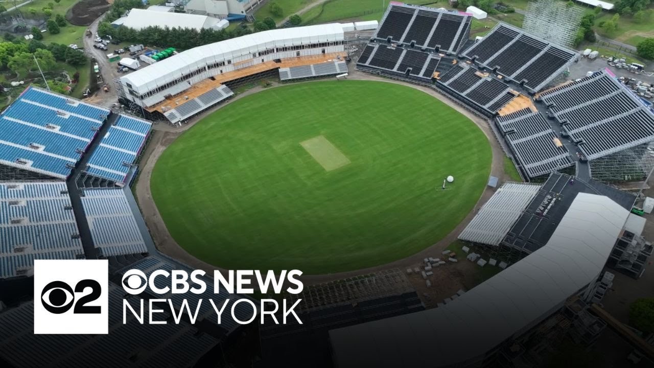 International Cricket Stadium unveiled on Long Island. Here's a first look inside.