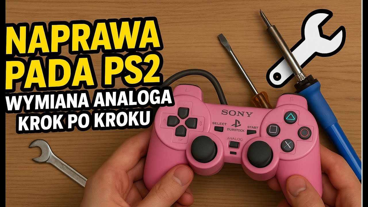Jak naprawić pad PS2 – wymiana analoga | DualShock 2