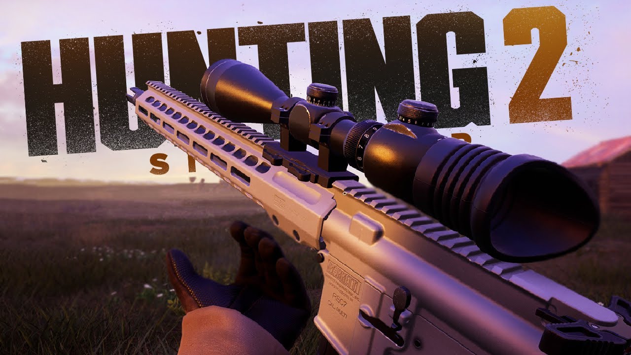 The REC7! Testing & Hunting with the Semi-auto AR style rifle, 1440p | Hunting Simulator 2