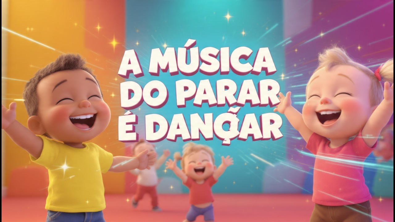 A Música do Parar e Dançar 🎵 Música Infantil Animada | Aprender Brincando | Birimboom