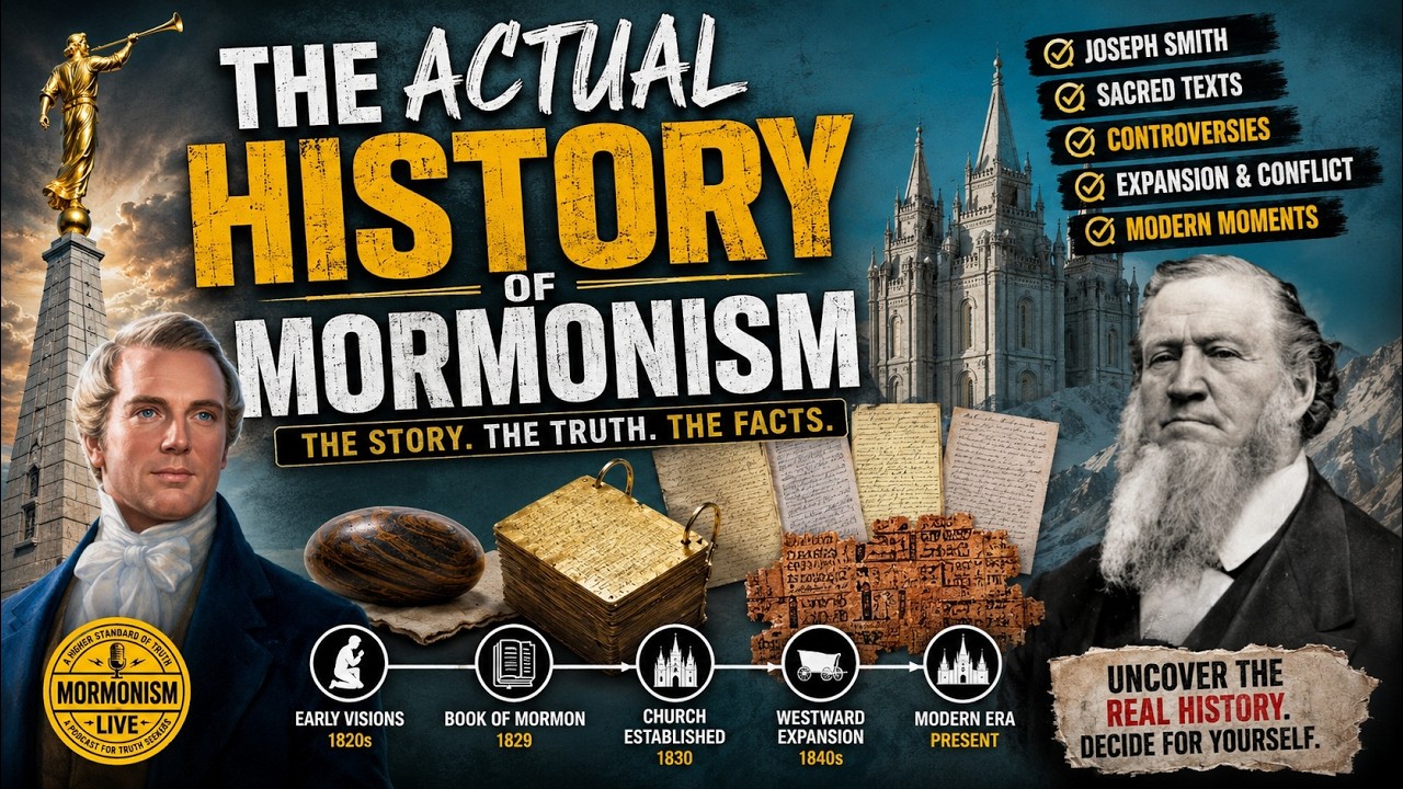The Actual History of Mormonism & The LDS Church