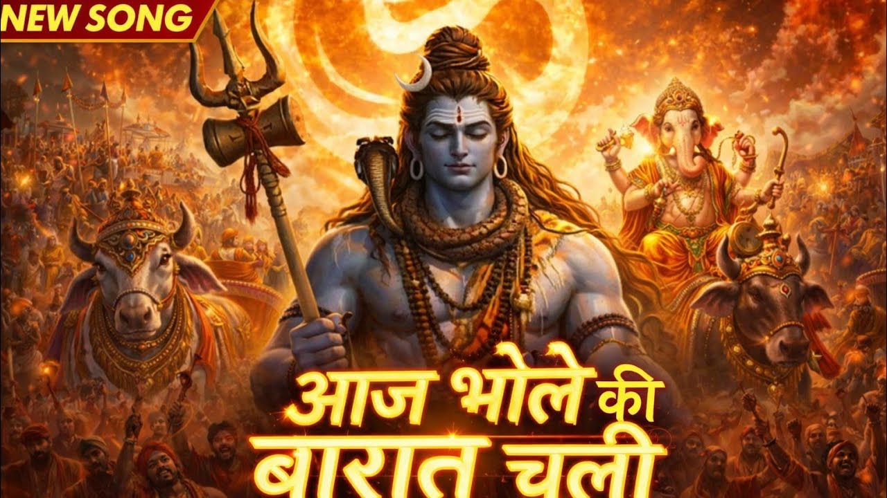  #Aaj भोले की Barat Chali #Mahashivratri_ Special_Song #New_2026_Hist Hindi #mahadev #trendingvideo