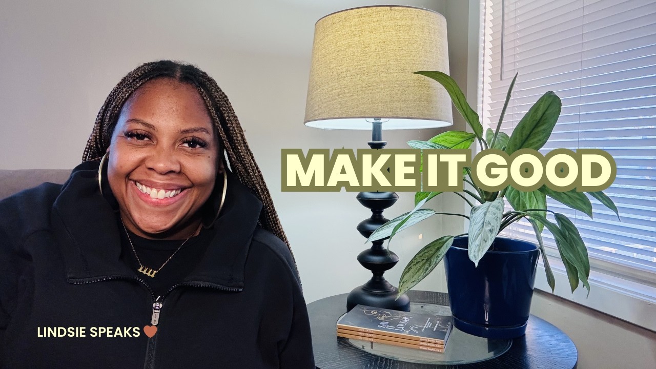 Make It Good | The Mindset Shift I Needed Before This Work Trip