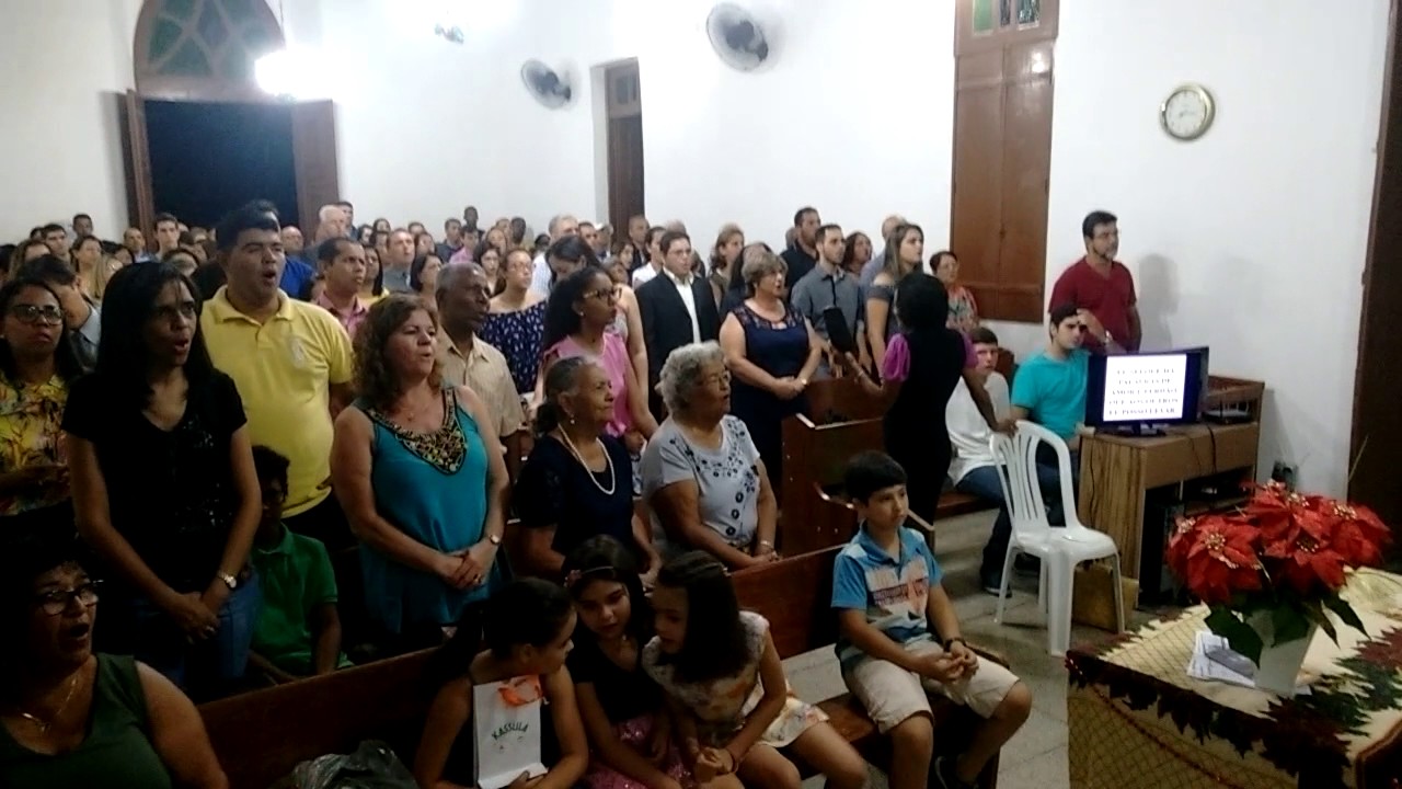 Hino 298 Estou Pronto Cantor Cristão Igreja Batista em Tabua 03/12/16