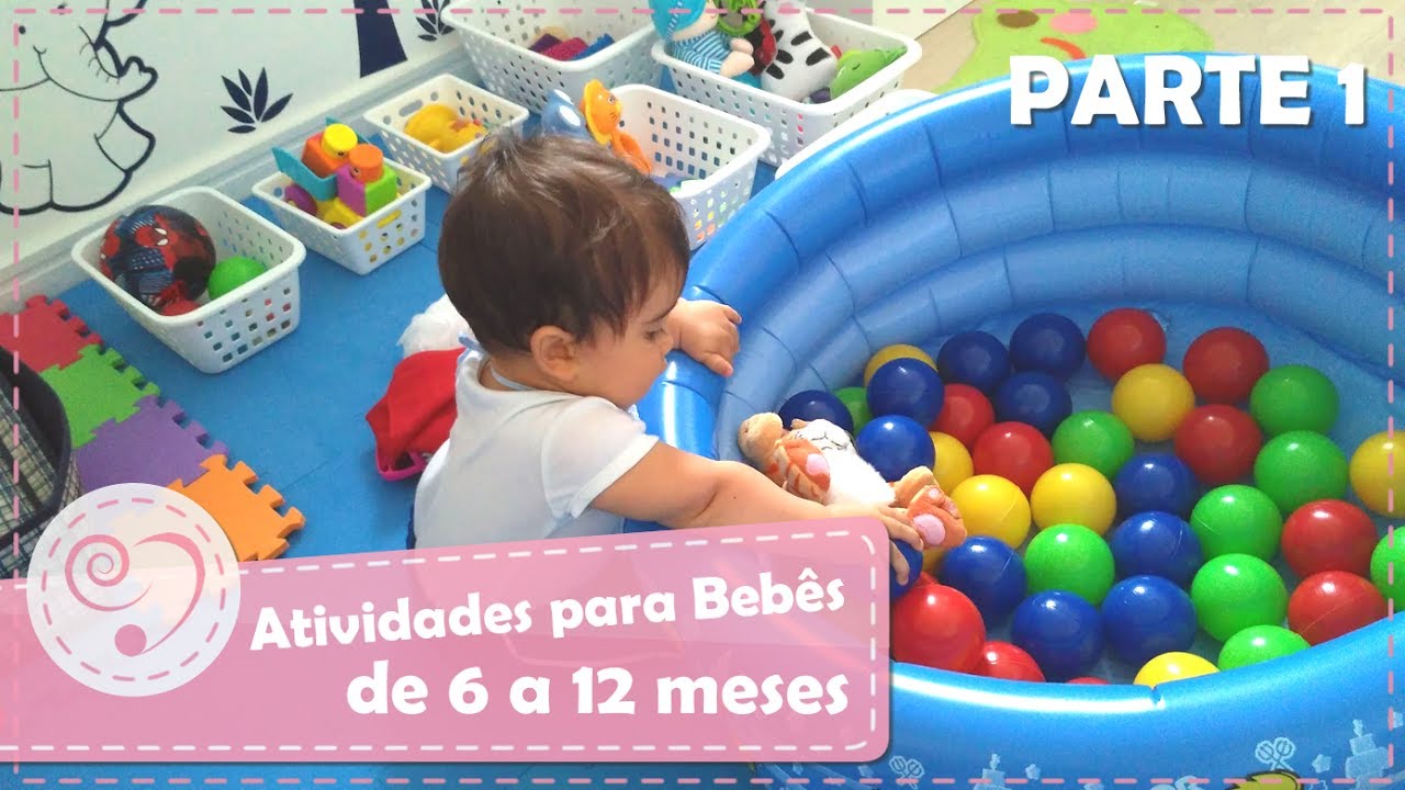 ATIVIDADES PARA BEBÊS DE 6 A 12 MESES - PARTE 1 | MOMENTO MÃE