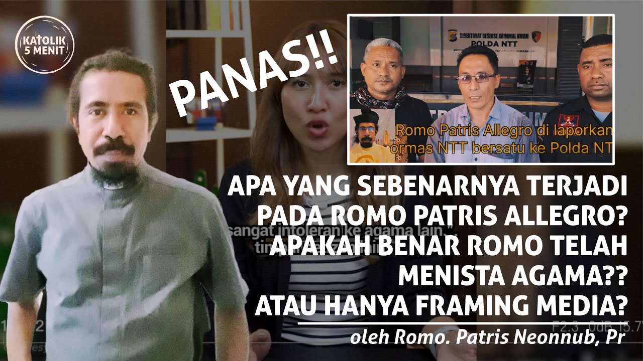 VIRAL! 🔥 Apa yang Sebenarnya Terjadi dengan Romo Patris Allegro dan Kasus MENISTA Agama?